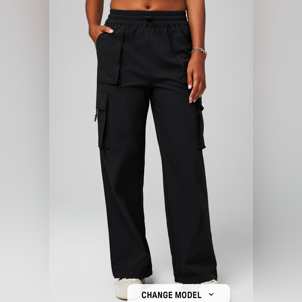 Women's Black Cargo Pants